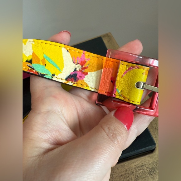 Kate Spade Reversible Printed Trouser Belt - Picture 9 of 12